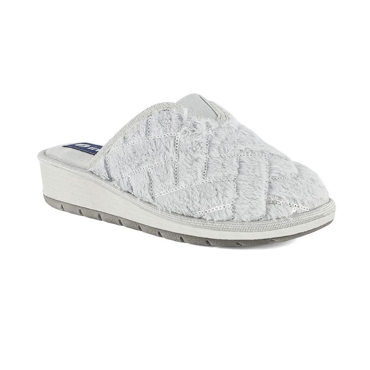 Immagine di PANTOFOLE FLUFFY CON PAILLETTES - GY23