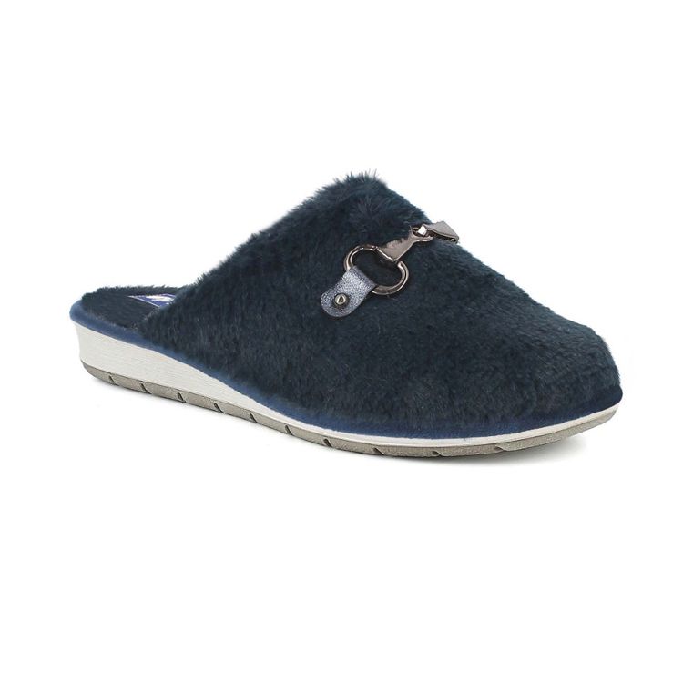 Image de PANTOFOLE FLUFFY CON MORSETTO - LB106