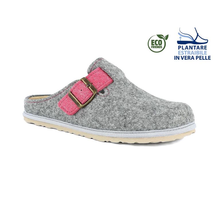 Image de PANTOFOLE ECOFRIENDS CON FIBBIA - CS38