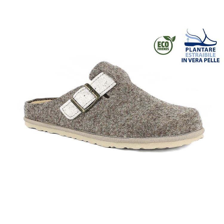 Image de PANTOFOLE ECOFRIENDS CON FIBBIA - CS38