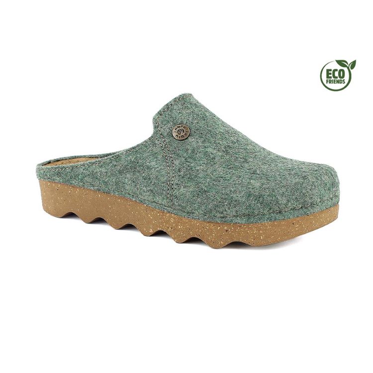 Image de PANTOFOLE ECOFRIENDS INBLU PLANTARE IN PELLE - DK12
