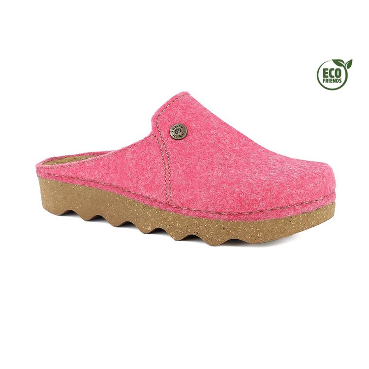 Image de PANTOFOLE ECOFRIENDS INBLU PLANTARE IN PELLE - DK12