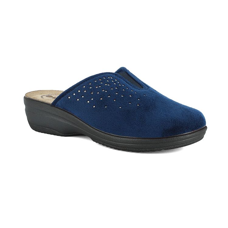 Image de PANTOFOLE CON BRILLANTINI E INSERTO ELASTICO - LV12