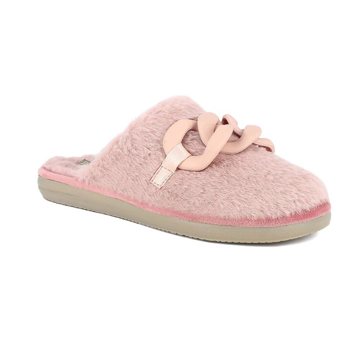 Image de PANTOFOLE FLUFFY CON CATENA - EK09