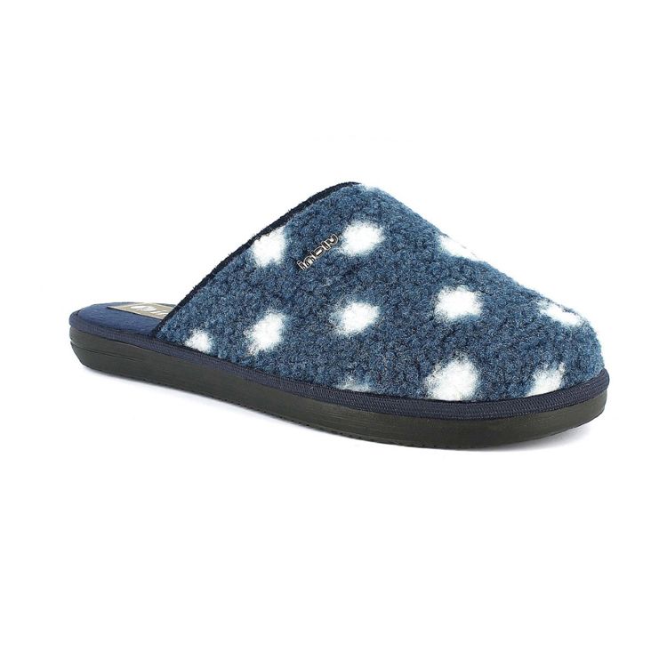 Immagine di PANTOFOLE FLUFFY A POIS - EK12