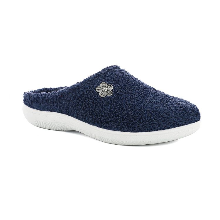 Image de FRESCHE PANTOFOLE IN SPUGNA CON FIORELLINO - EC101