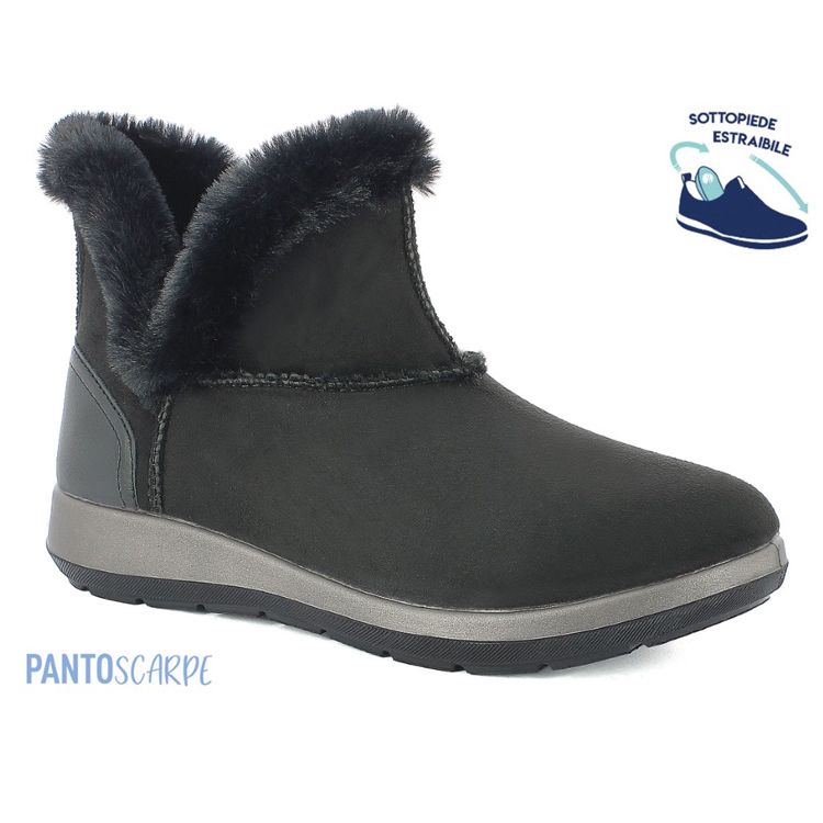 Immagine di PANTOSCARPE STIVALETTI CON ECOPELLICCIA - WG22