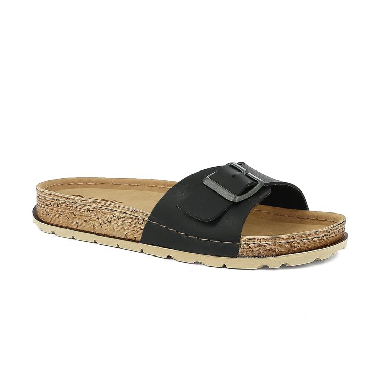 Picture of Colorful slippers with stitched effect buckle - nb10