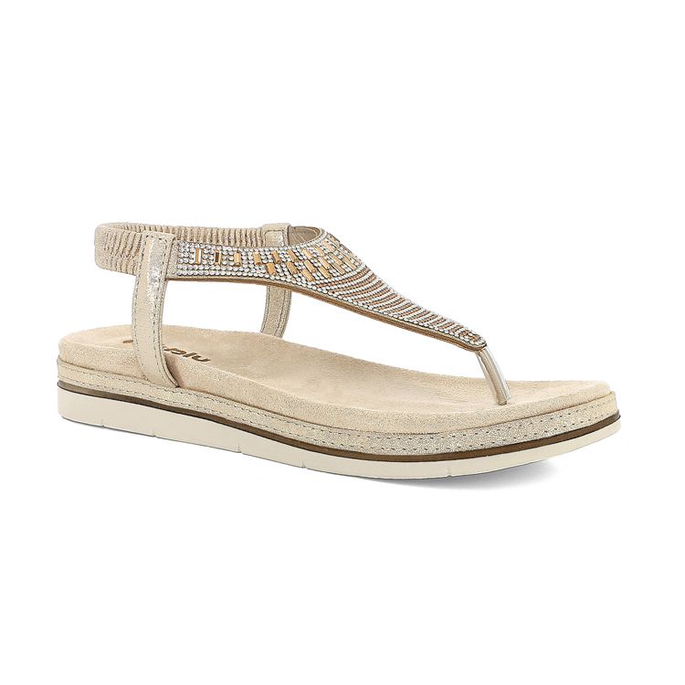 Immagine di SANDALI INFRADITO CON ELASTICO E STRASS - SA51