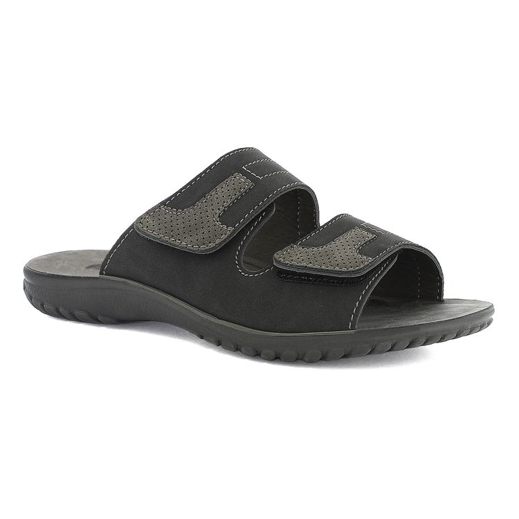Image de CIABATTE DA UOMO DOPPIA FASCIA CON STRAPPO - FN109