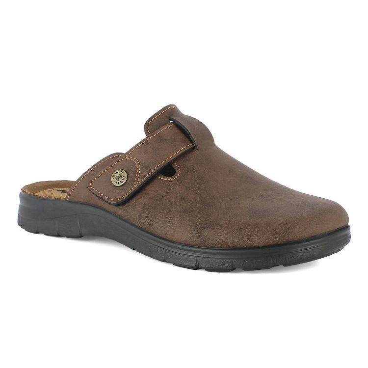 Immagine di PANTOFOLE UOMO CHIUSURA A STRAPPO - BG57