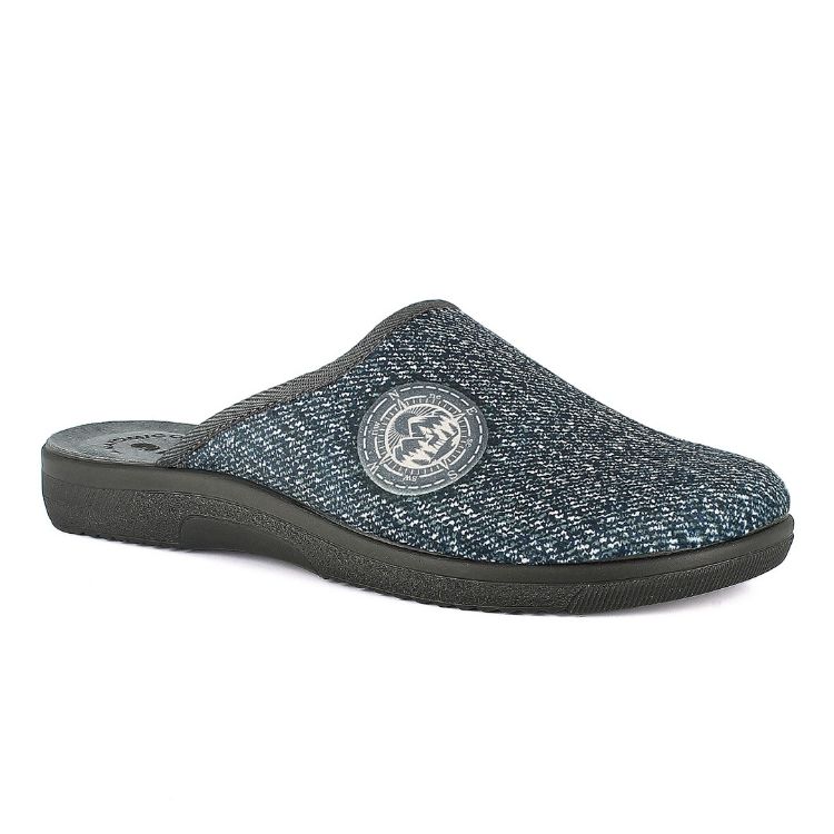 Immagine di PANTOFOLE UOMO DISEGNO BUSSOLA - DG16