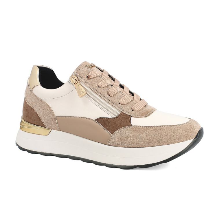 Immagine di SNEAKERS BIANCO ROSA E ORO - IN443