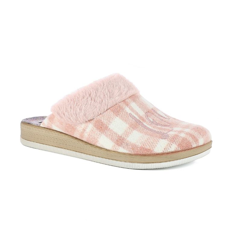 Immagine di PANFOFOLE LOVE BORDO ECOPELLICCIA - CT43