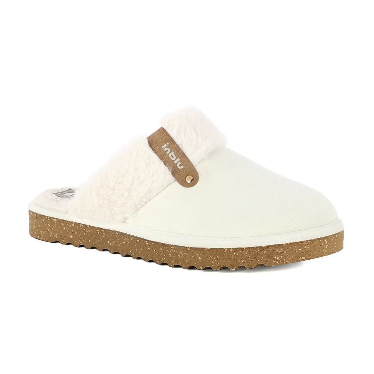 Picture of Elegant slippers with faux fur - ey32