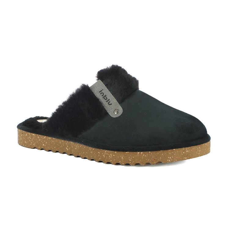 Picture of Elegant slippers with faux fur - ey32