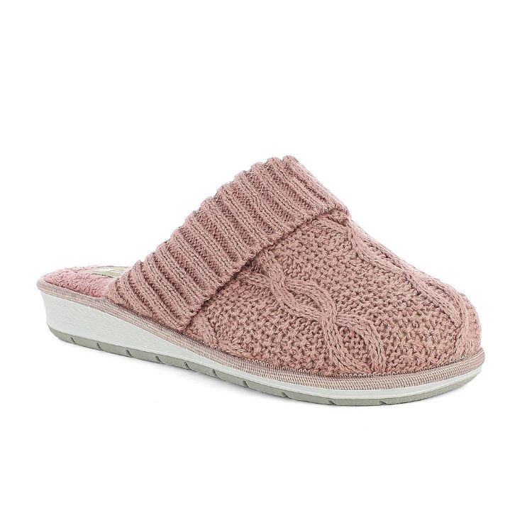 Immagine di PANTOFOLE EFFETTO LANA INTRECCIATA - LB108