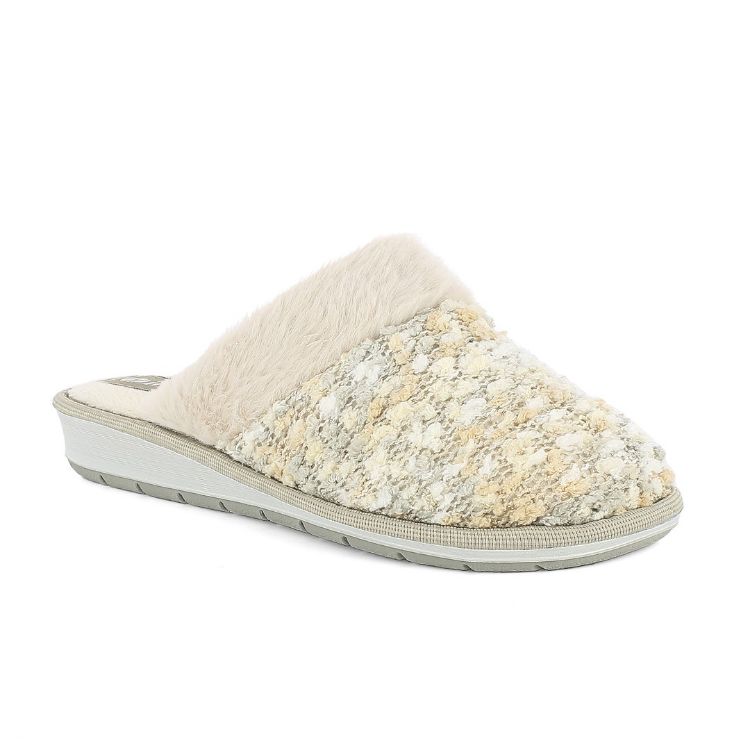 Image de PANTOFOLE EFFETTO LANA MULTICOLORE - LB109
