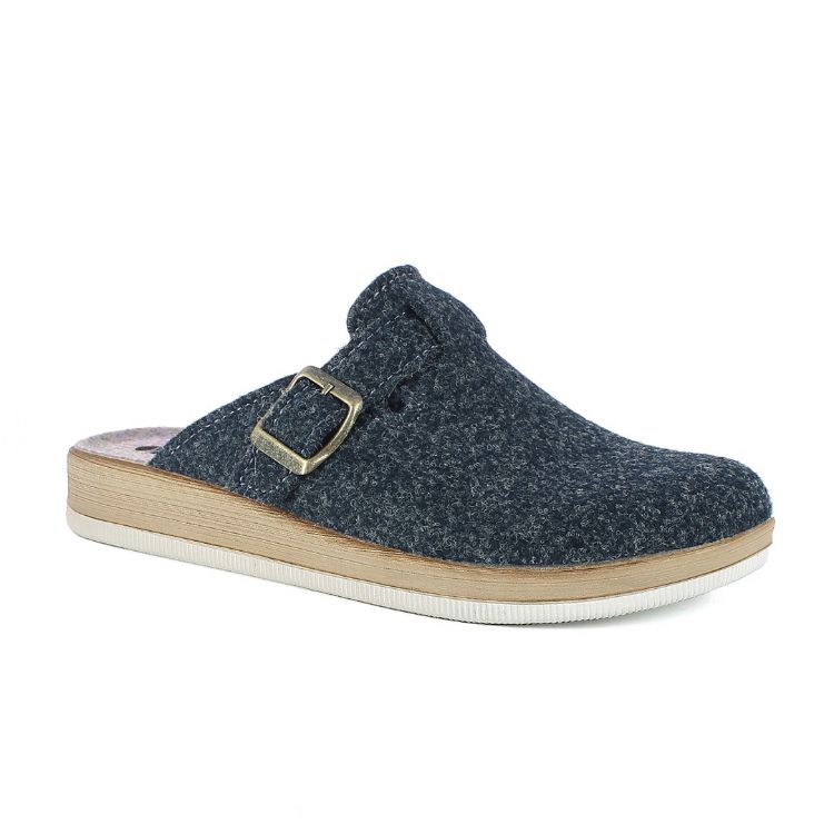 Immagine di PANTOFOLE MONOCOLORE ECOFRIENDS CON FIBBIA - CT38