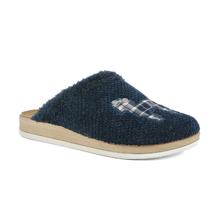 Image de PANTOFOLE CON CANE TARTAN - CT42