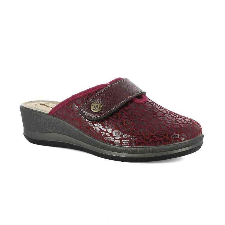 Image de PANTOFOLE ZEPPA ANIMALIER CHIUSURA A STRAPPO - GI23