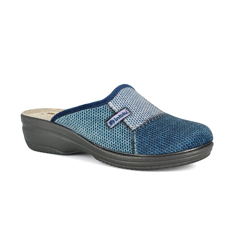 Picture of Patchwork effect slippers - lv15