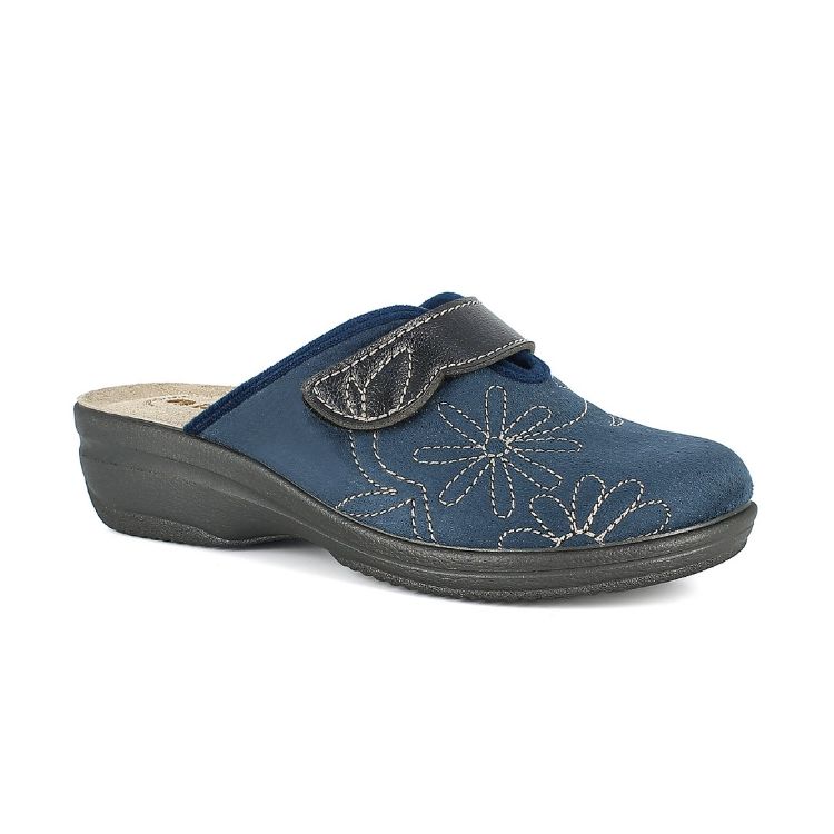 Picture of Stitched flower slippers strap closure - lv17