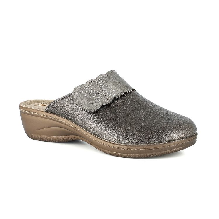 Immagine di PANTOFOLE LOGO INBLU CHIUSURA A STRAPPO - LY81