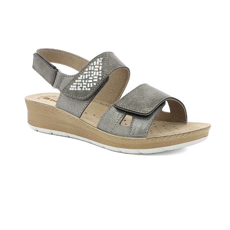 Immagine di SANDALI TRIPLA CHIUSURA A STRAPPO - FC66