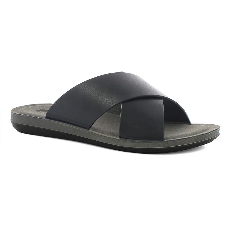 Image de Mules homme croisées simili-cuir - da26