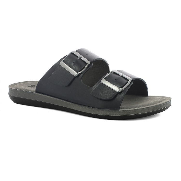 Image de Mules homme avec boucles simili-cuir - da27