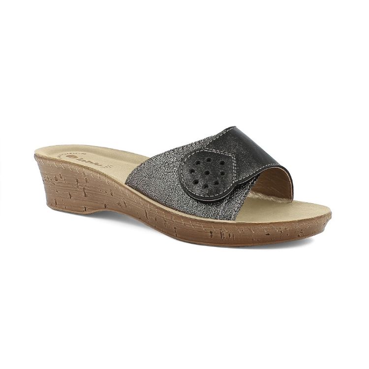 Image de Mules à velcro compensées - 2692