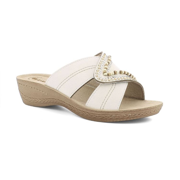 Image de Mules à velcro avec perles - dl02