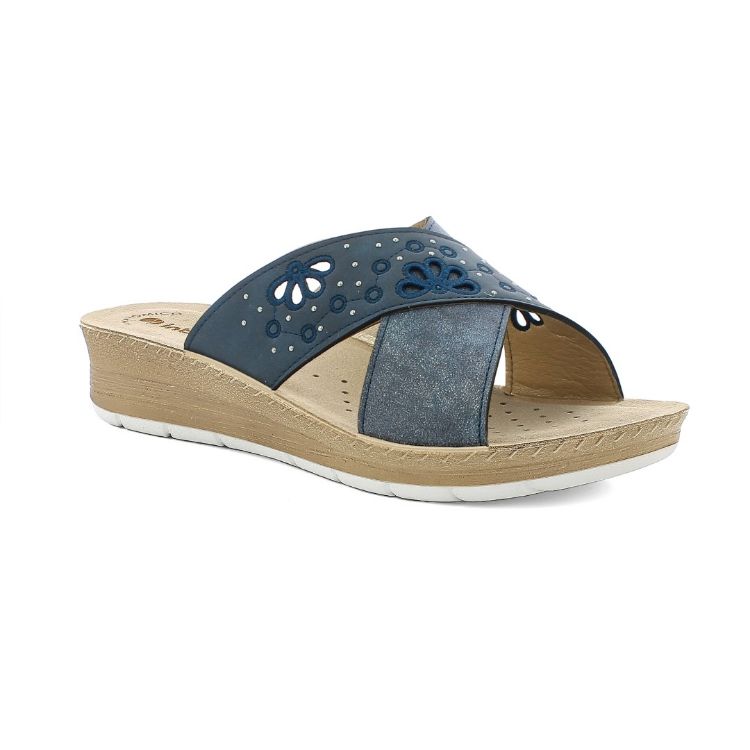 Picture of Double strap sandals openwork floral - fc68