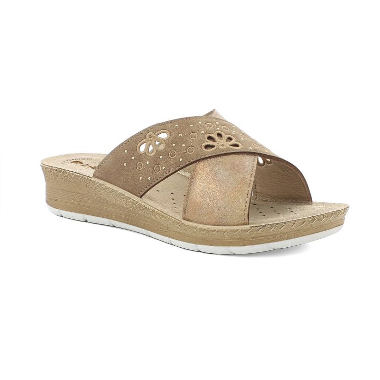 Picture of Double strap sandals openwork floral - fc68
