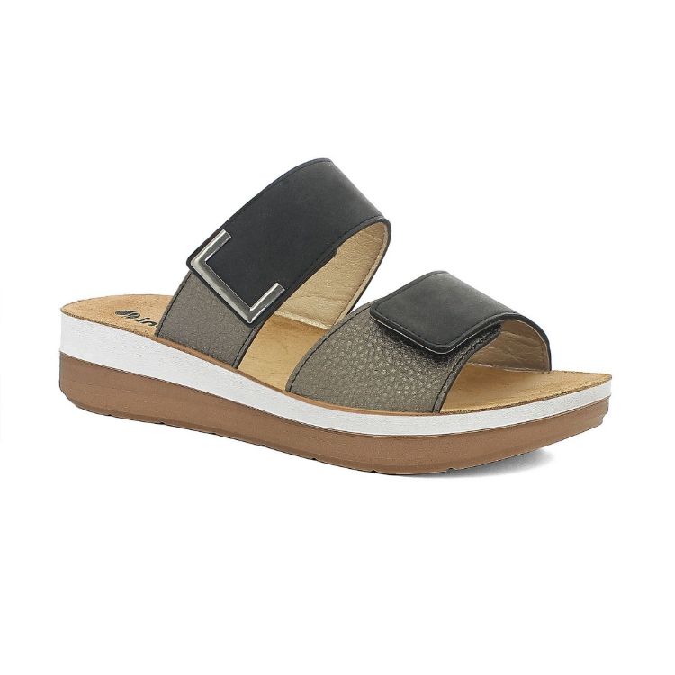 Image de Mules double bride détails métallisés - ft29