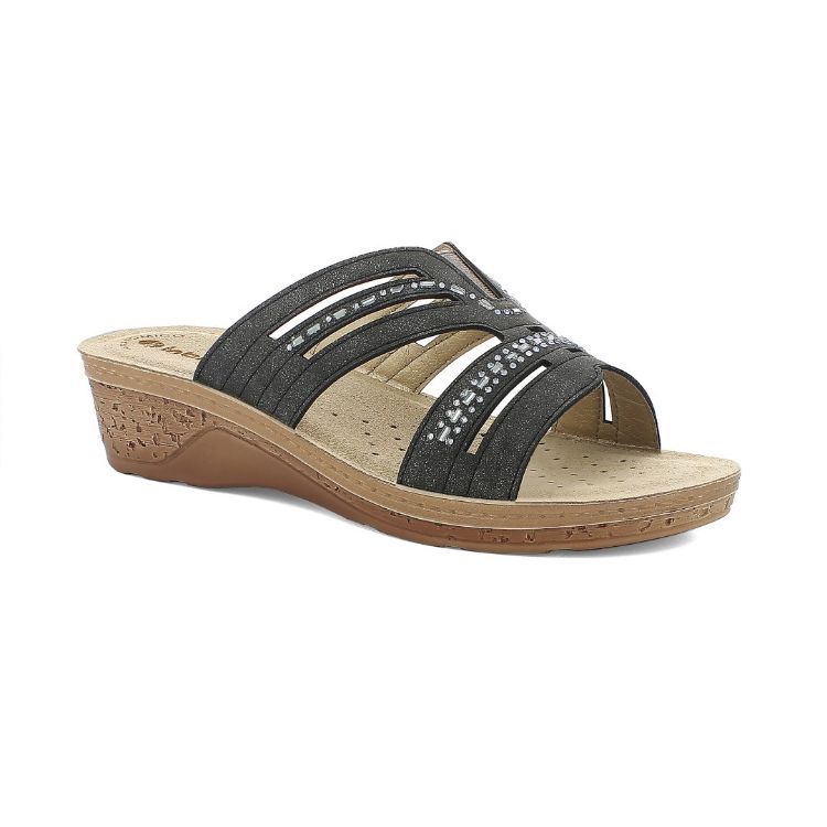 Image de Mules avec insert élastique et strass - pv18