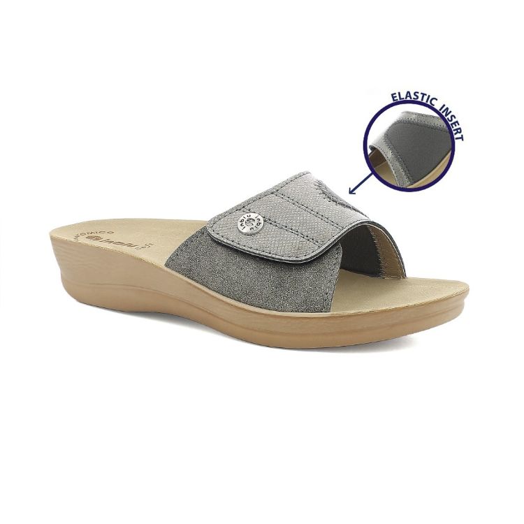 Image de Mules à bride avec insert élastique - vr71