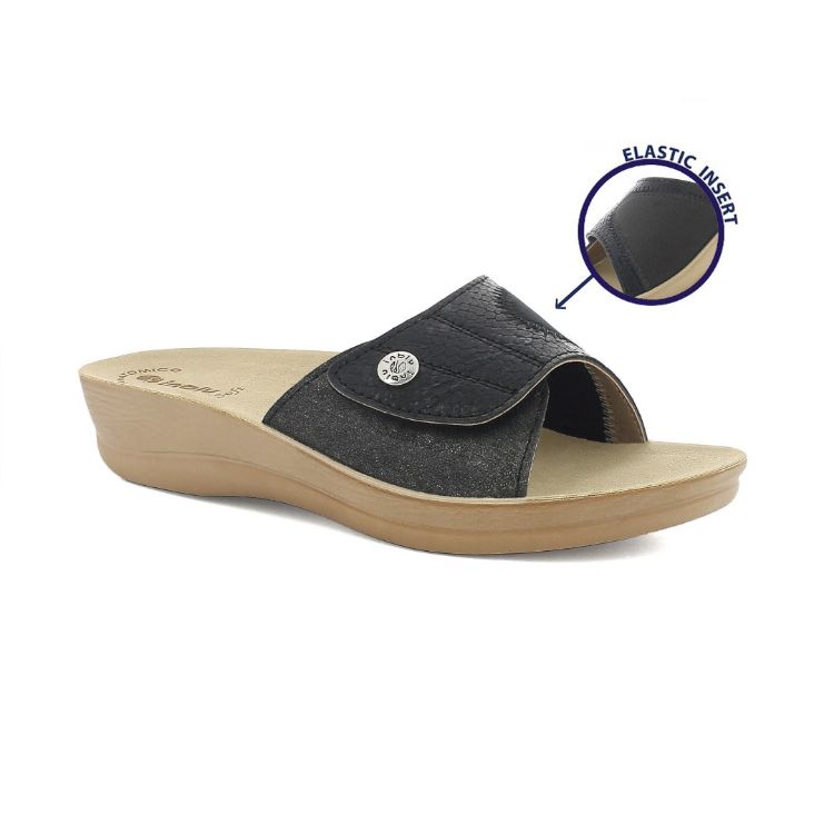 Image de Mules à bride avec insert élastique - vr71