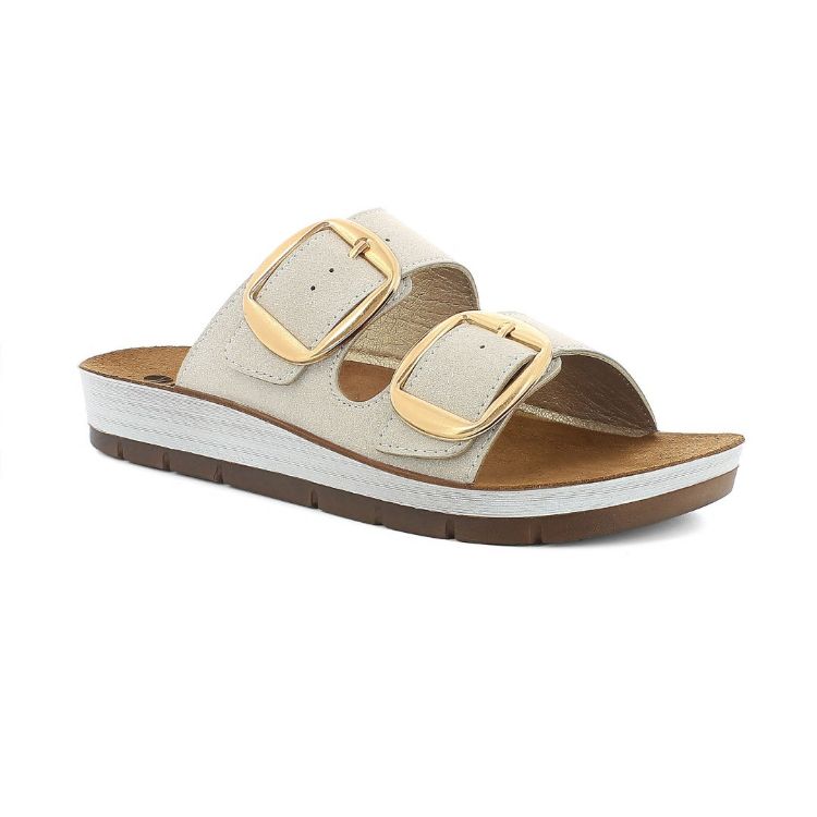 Picture of New golden buckle maxi slippers - cp61