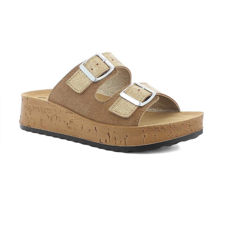 Image de Mules bicolores boucles réglables - pk47