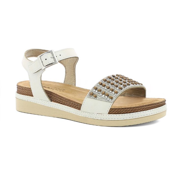 Image de Sandales avec strass et perles - mf13