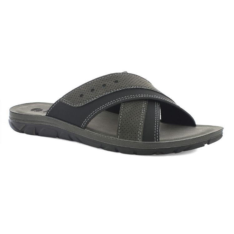 Image de Mules homme brides croisées colorées - vt14