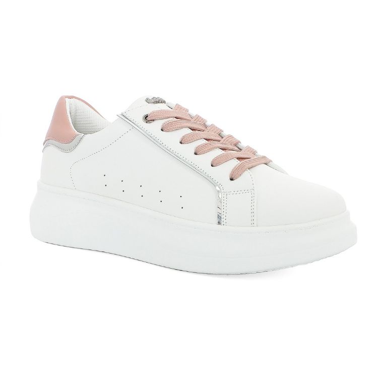 Image de SCARPE DA GINNASTICA BIANCHE DETTAGLIO COLORATO - IN468
