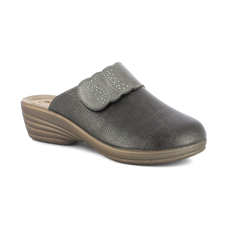 Immagine di PANTOFOLE LOGO INBLU CON BRILLANTINI - CK06