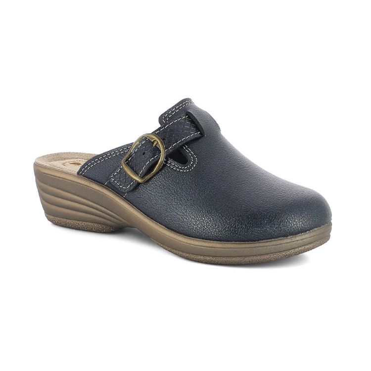 Immagine di PANTOFOLE INBLU CON FIBBIA - CK07