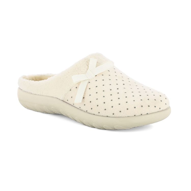 Immagine di PANTOFOLE FIOCCHETTO E POIS - ET43