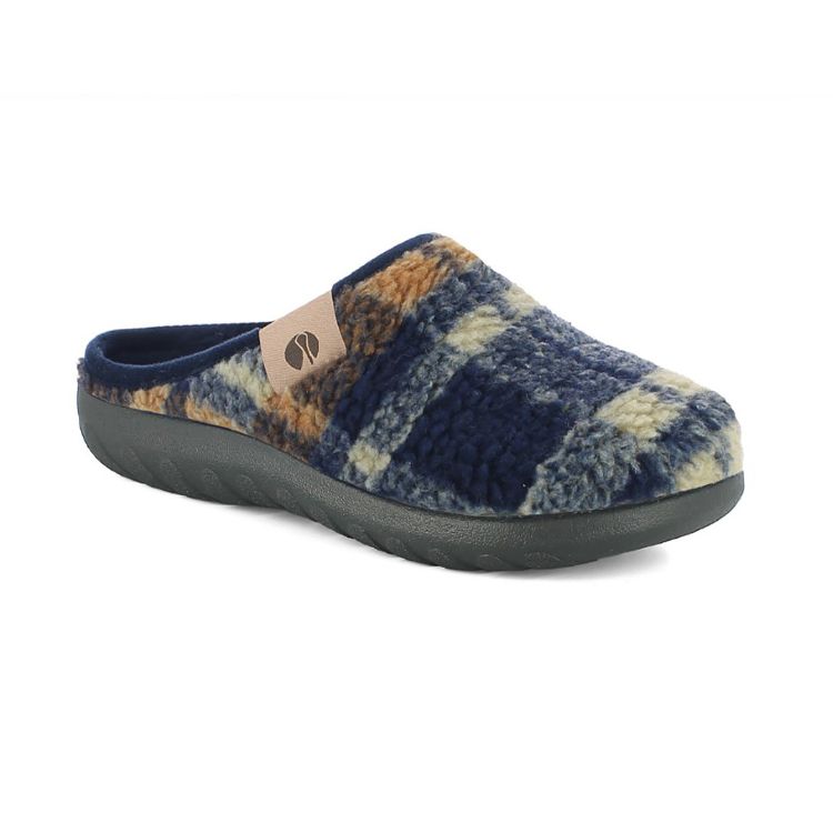 Immagine di PANTOFOLE QUADRETTI MULTICOLOR - ET46