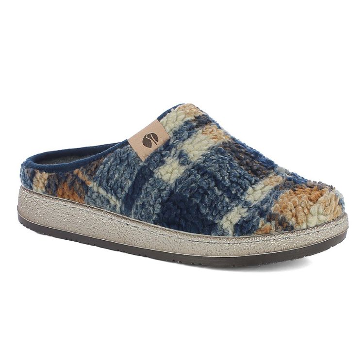 Immagine di PANTOFOLE UOMO TARTAN PLANTARE ESTRAIBILE - CO39