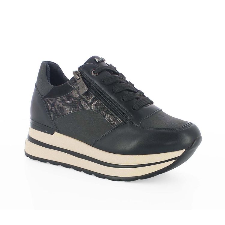 Immagine di SNEAKERS INSERTO EFFETTO PITONATO - IN496